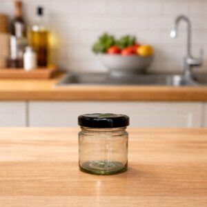 100 ML  SALSA GLASS JAR