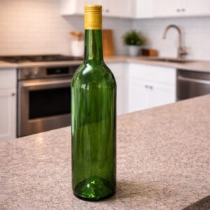 750ML GREEN WINE BOTTLE