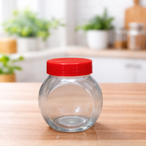200 ML CUT FANCY GLASS JAR