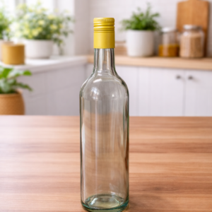 750ML TRASPARENT WINE BOTTLE