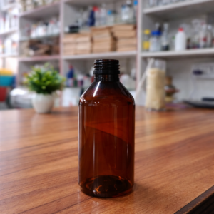 200ML AMBER PET BOTTLE
