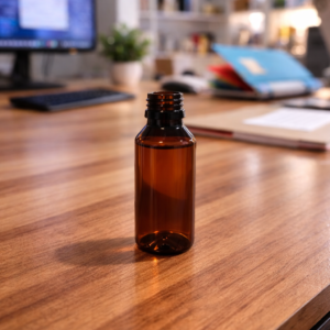 60ML AMBER PET BOTTLE