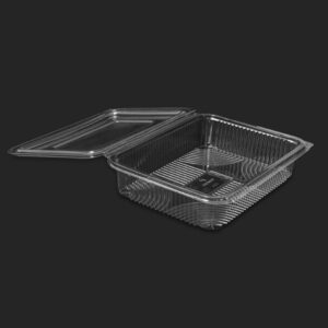 600ml square container